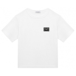 Хлопковая футболка Dolce & Gabbana L4JT7T/G7I20/8 14