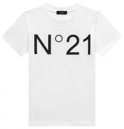 Хлопковая футболка N21 Nº21 N21173/N0153