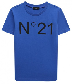 Хлопковая футболка N21 Nº21 N21173/N0153