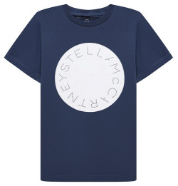 Хлопковая футболка Stella McCartney TS8P01 Поддерживая принципы бережного