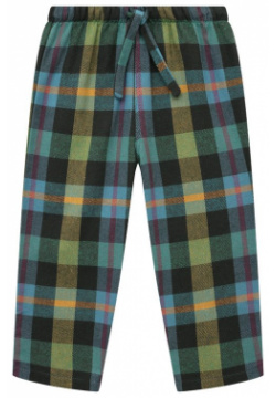 Пижамные брюки MC2 Saint Barth STBK HYPN0S/HYP0001/00407E Зеленые клетчатые