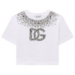 Хлопковая футболка Dolce & Gabbana L5JTMD/G7K2V/2 6