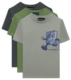 Комплект из трех футболок Emporio Armani 3D4DJ1/3J51Z