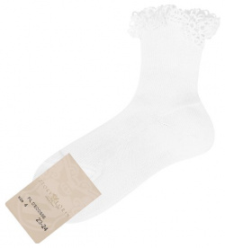Хлопковые носки Story Loris 6731/4 6 Белые получились одновременно