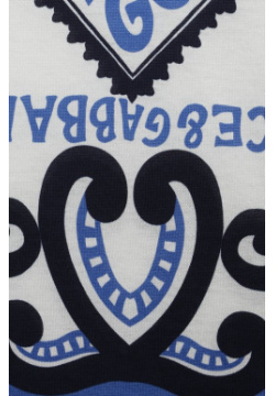 Хлопковая футболка Dolce & Gabbana L4JTBL/G7L0B/2 6