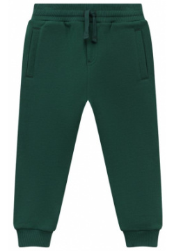 Хлопковые джоггеры Dolce & Gabbana L4JPT0/G7M4R/2 6 Зеленые обеспечат