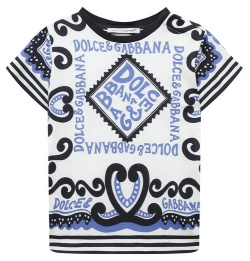 Хлопковая футболка Dolce & Gabbana L1JTEY/G7L1B