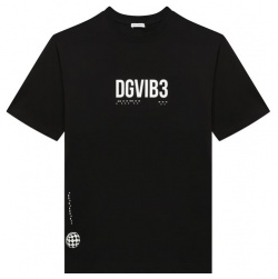 Хлопковая футболка Dolce & Gabbana L7JTHT/G7M6P