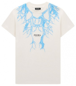 Хлопковая футболка Phobia Archive PHK00545 Вещи марки несложно узнать по