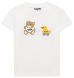Хлопковая футболка Moschino MUM042/LAA03