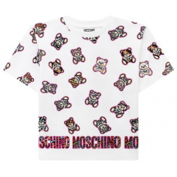 Хлопковая футболка Moschino HAM060/LBBD6/4 8