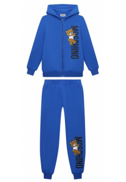 Спортивный костюм Moschino HUK03M/LDA27/4 8 Синий с крупными