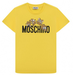 Хлопковая футболка Moschino HMM04K/LAA03/4 8
