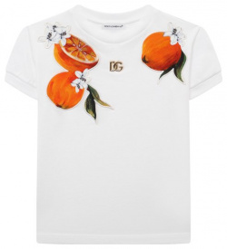 Хлопковая футболка Dolce & Gabbana L5JTM0/G7M7F