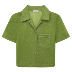 Рубашка OSEREE LCS216 G Крой рубашки лаймового оттенка вдохновлен моделями для