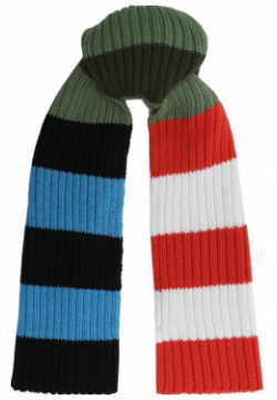 Хлопковый шарф Stella McCartney TT0P43 Разноцветный с широкими яркими