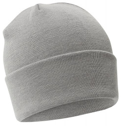 Шерстяная шапка Il Trenino CL 4059/VD Лаконичную серую шапку с широким отворотом