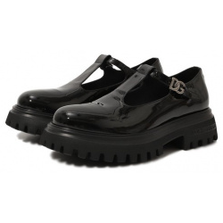 Кожаные туфли Dolce & Gabbana D11169/A1344/29 36 При создании черных туфель