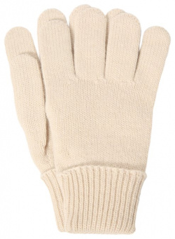 Шерстяные перчатки Il Trenino CL 4103/VA В бежевых перчатках рукам ребенка будет