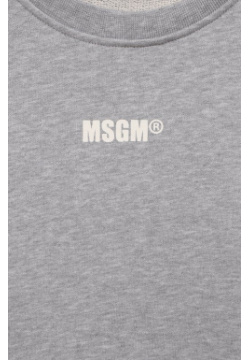Хлопковый свитшот MSGM kids MS029520