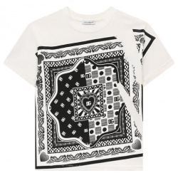 Хлопковая футболка Dolce & Gabbana L4JTDM/G7EK5/8 14 Футболки