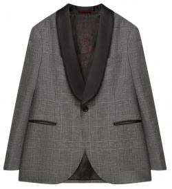 Пиджак из шерсти и льна Brunello Cucinelli BW476S709B