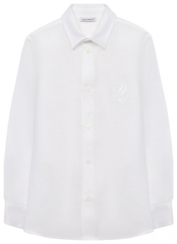 Льняная рубашка Dolce & Gabbana L42S70/G7YEA/2 6