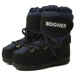 Утепленные ботинки Bogner 42247962/SESTRIERE JR 3 B Темно синие сшили из