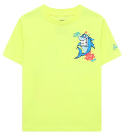 Хлопковая футболка MC2 Saint Barth STBK/P0RT0FIN0 JR/00886D