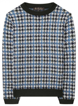 Пуловер из кашемира и шелка Loro Piana FAL2473 Идеальное решение для прохладных