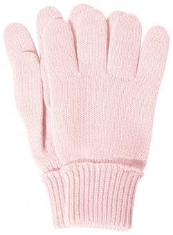 Шерстяные перчатки Il Trenino CL 4055/VA Мастера марки связали светло розовые