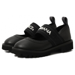 Кожаные туфли Dolce & Gabbana D10960/AW087/24 28 Эти черные будто созданы
