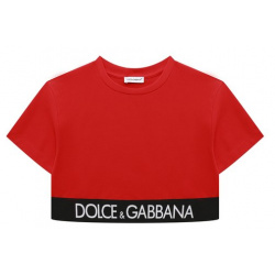 Хлопковая футболка Dolce & Gabbana L5JTHR/G7E3K/2 6