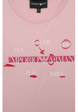 Хлопковая футболка Emporio Armani 6R3T01/3J52Z