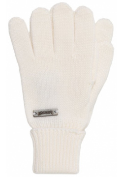 Шерстяные перчатки Il Trenino CL 4055/J Белые тонкие почти не ощущаются