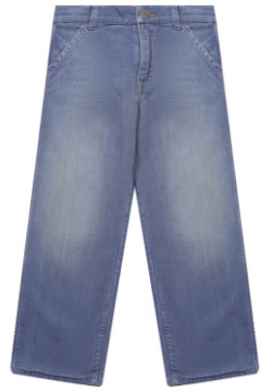 Джинсы Gucci 615358/XDBA0 В голубых джинсах с небольшими декоративными