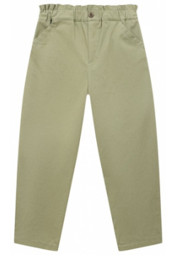 Хлопковые брюки Paade Mode 232180249 Для пошива оливково зеленых брюк мастера