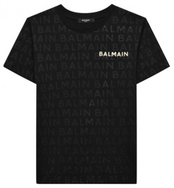 Хлопковая футболка Balmain BT8Q31