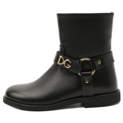 Кожаные ботинки Dolce & Gabbana D10987/AW998/29 36