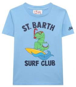 Хлопковая футболка MC2 Saint Barth STBK/TSHIRT B0Y/04788D