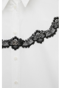 Хлопковая блузка Dolce & Gabbana L55S80/FU5GK/8 14