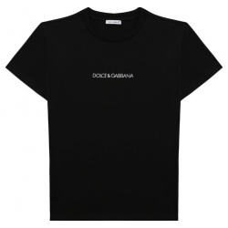 Хлопковая футболка Dolce & Gabbana L4JT7N/G7STN/2 6