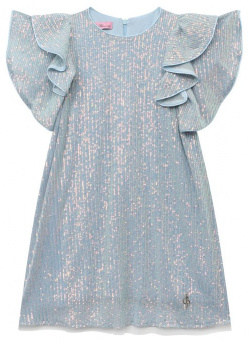 Платье Blumarine IA3008J1917 Это голубое свободное словно соткали из