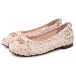 Балетки Dolce & Gabbana D10430/AJ652/29 36 Роль декора на розовых балетках