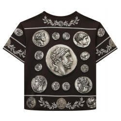 Хлопковая футболка Dolce & Gabbana L4JTEY/G7J4I/8 14