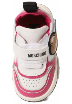 Кожаные кроссовки Moschino 74359/20 27