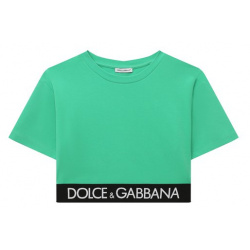 Хлопковая футболка Dolce & Gabbana L5JTHR/G7E3K/8 14