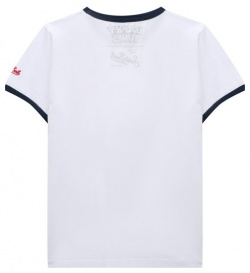 Хлопковая футболка MC2 Saint Barth STBK/ELLY STRING/00116D