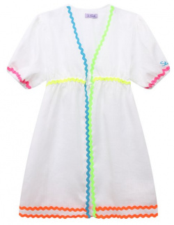 Льняное платье MC2 Saint Barth STBK/BLISS JR/00568D Команда марки включила
