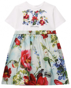 Комплект из платья и шорт Dolce & Gabbana L2JD4A/G7B4G В случае с разноцветным